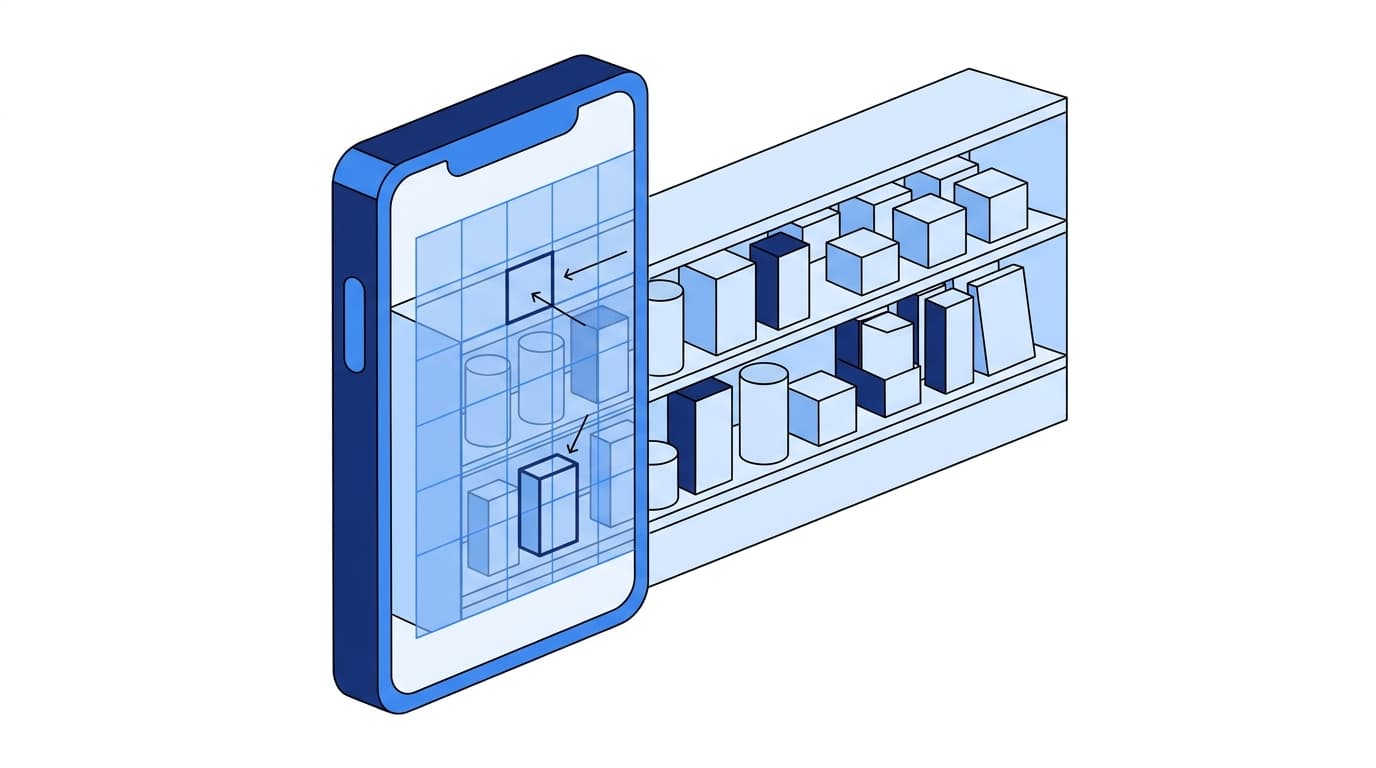 A consumer goods and retail merchandising organization illustration